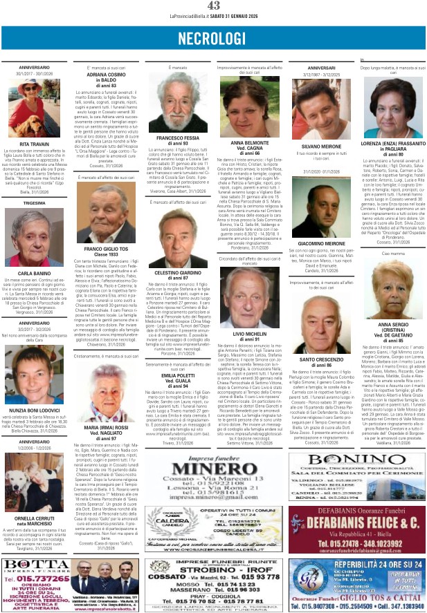 ricordiamo i nostri cari defunti