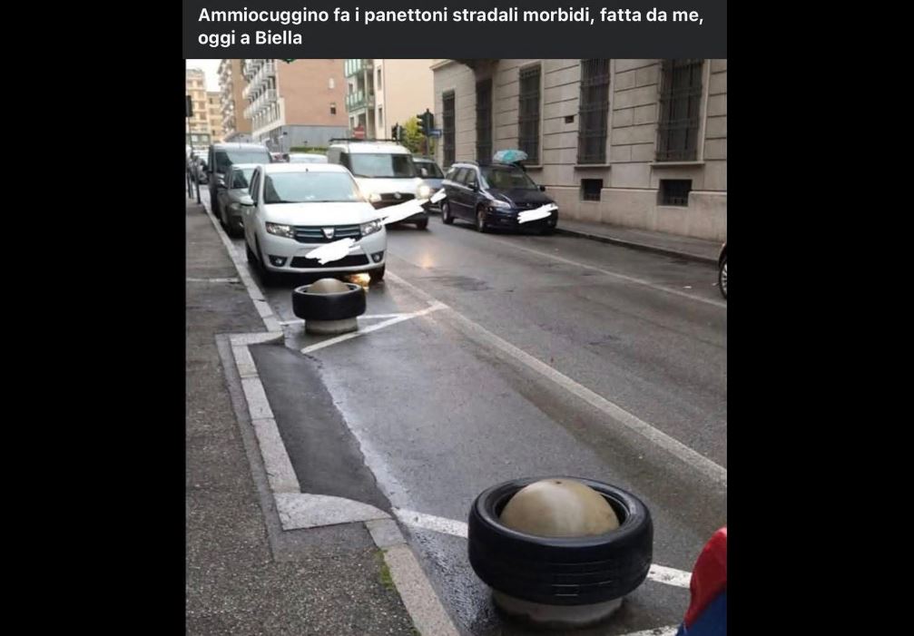 L’idea di “Ammiocuggino” per proteggere le carrozzerie delle auto dai panettoni