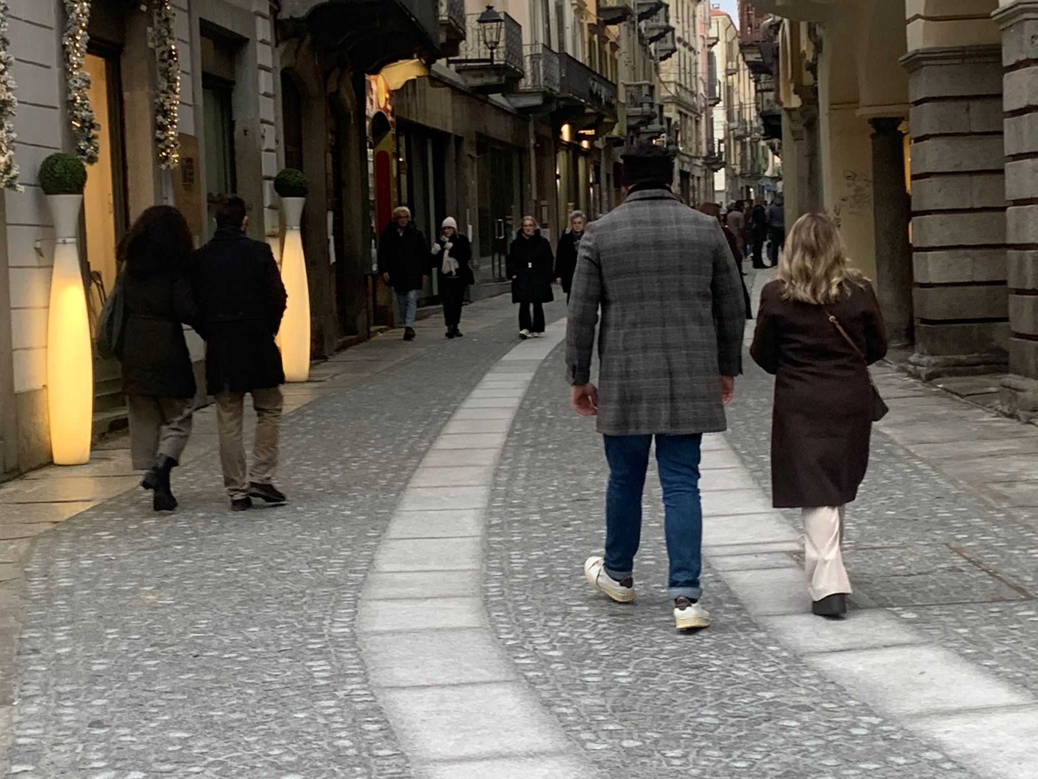 Via Italia, riaperto ai pedoni anche il secondo lotto - FOTO