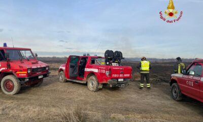 Baraggia in fiamme, vasto incendio domato dopo diverse ore d'intervento