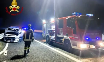 Pauroso tamponamento a catena tra cinque auto lungo la A4
