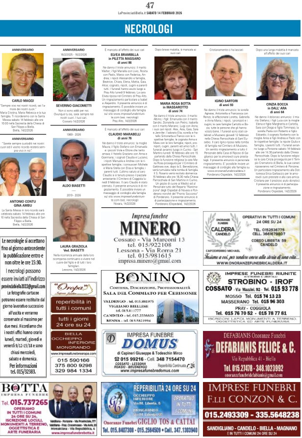 ricordiamo i nostri cari defunti