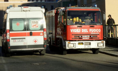 cade dentro una vasca di liquami