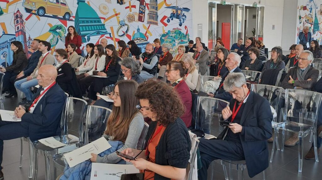Il pubblico alla conferenza stampa