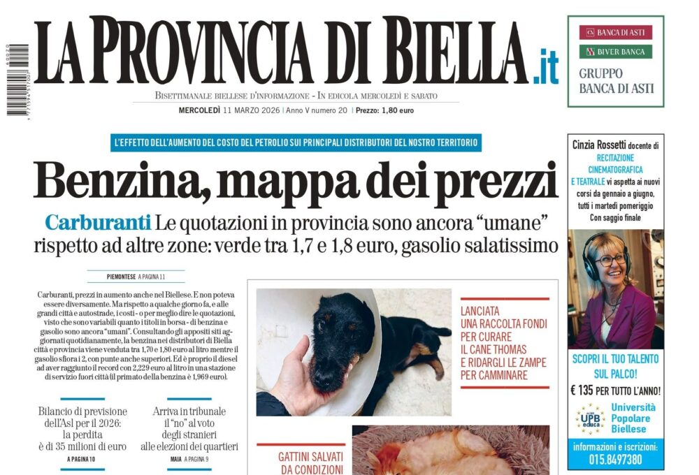 prima pagina