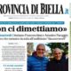 La Provincia di Biella oggi regolarmente in edicola