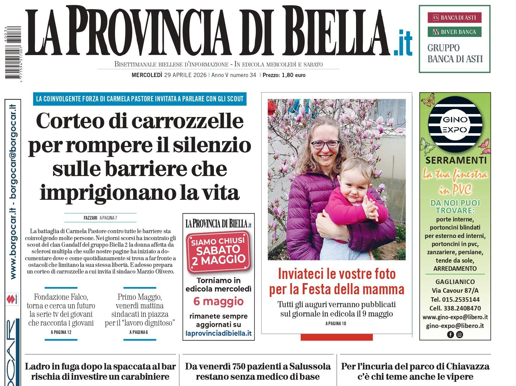prima pagina