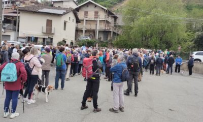 Oltre 300 persone alla Giornata dei camminatori biellesi