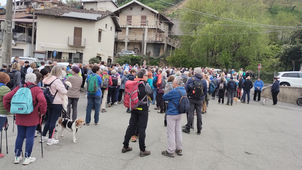 Oltre 300 persone alla Giornata dei camminatori biellesi