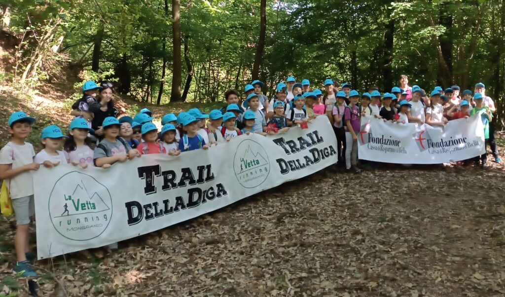 bambini trail diga