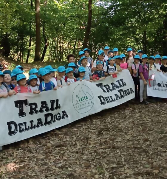 bambini trail diga