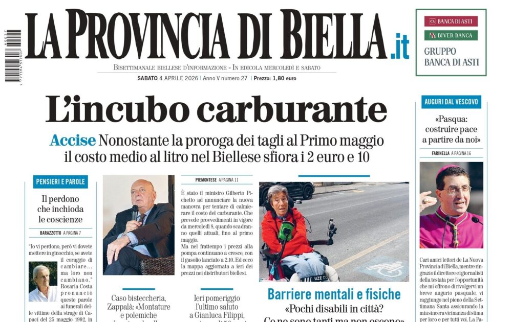 prima pagina
