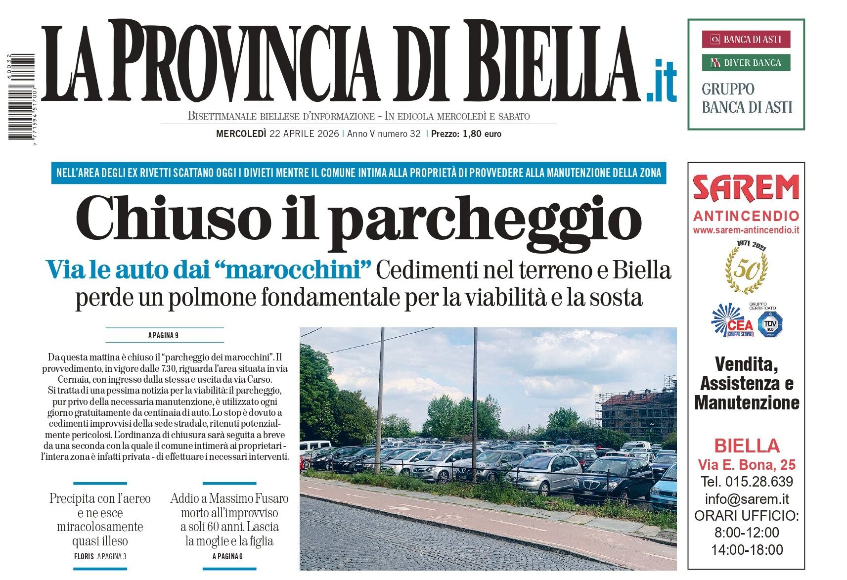 prima pagina