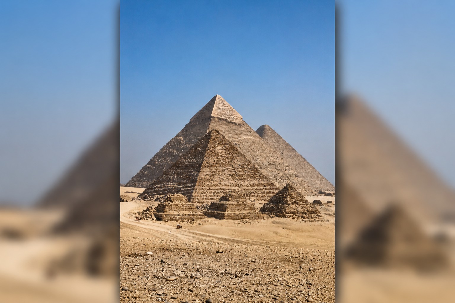 Le piramidi di Giza