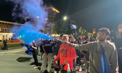 Inter campione d'Italia, scoppia la festa anche in città - FOTO E VIDEO