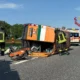 Schianto tra furgone e camion sull'A4, due feriti
