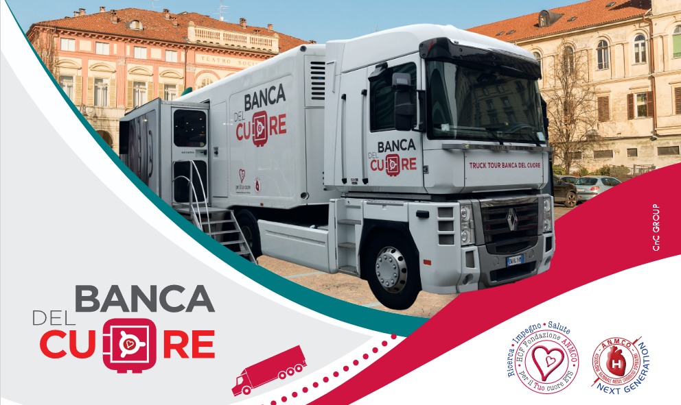 Tre giorni di visite cardiologiche gratis con il truck di Banca del Cuore