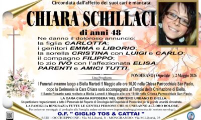 Muore a Biella