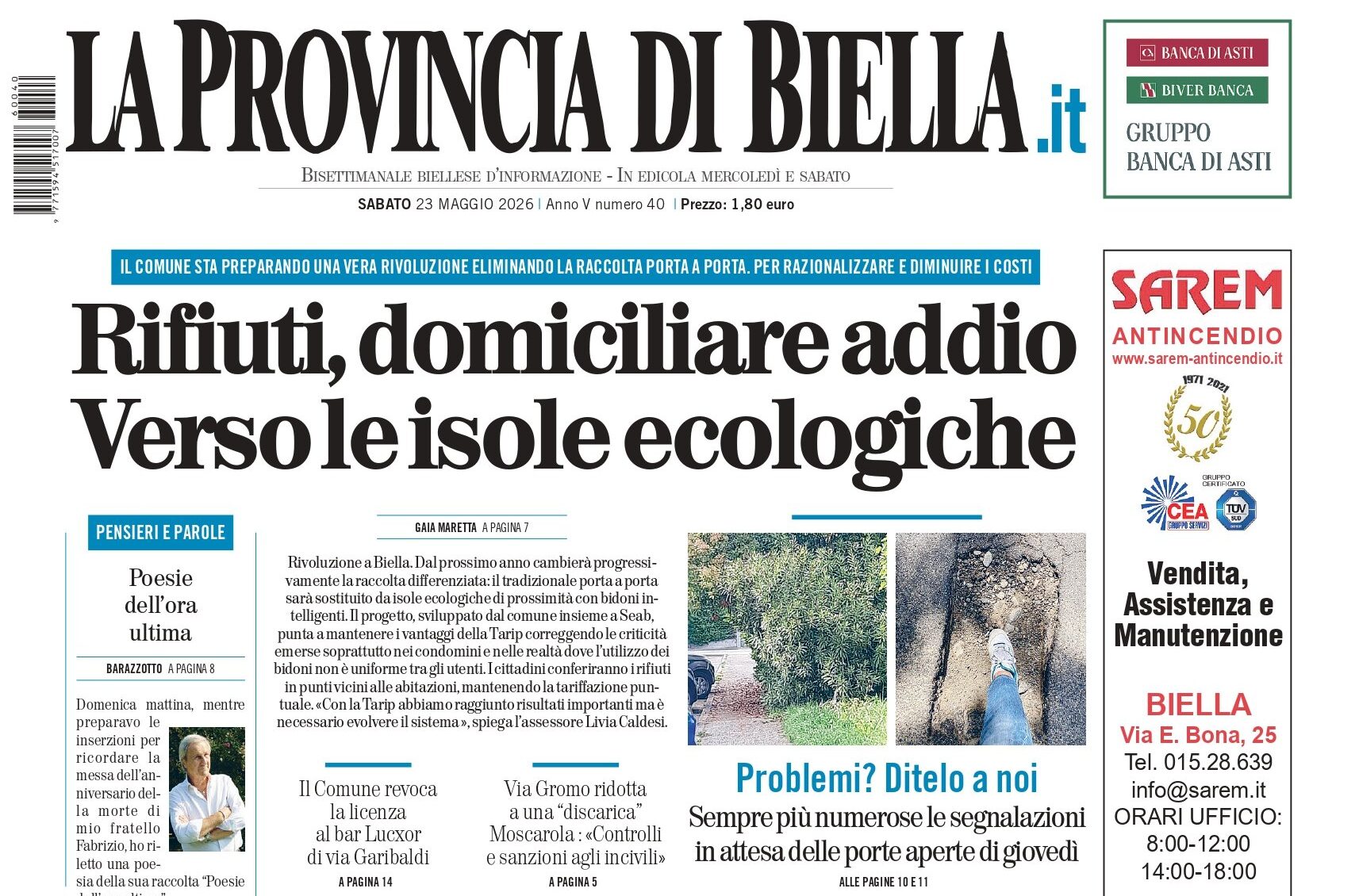 prima pagina