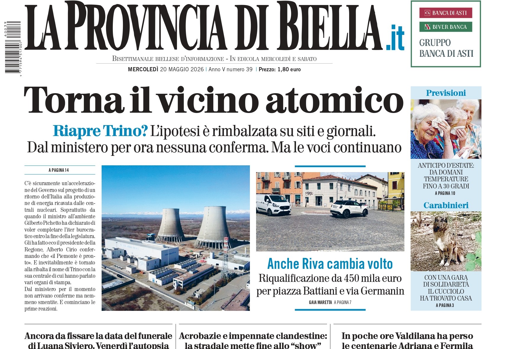 prima pagina