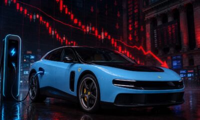 Ferrari, crollo in borsa dopo il lancio dell'auto elettrica
