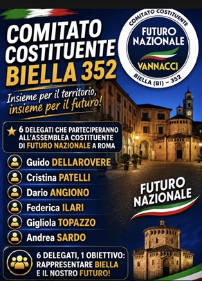 Sei biellesi a Roma a fianco di Vannacci, ecco chi sono