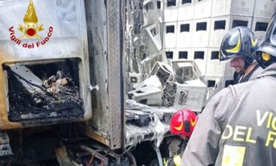 camion a fuoco