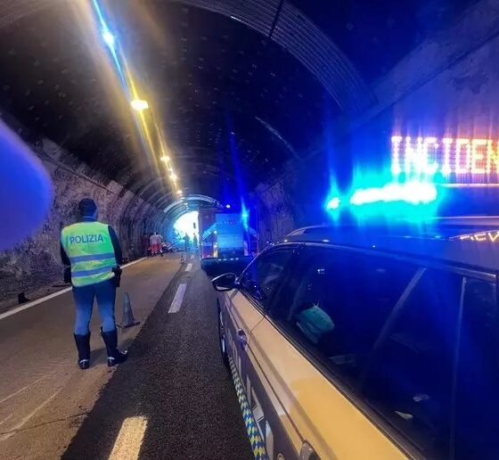 dramma in autostrada