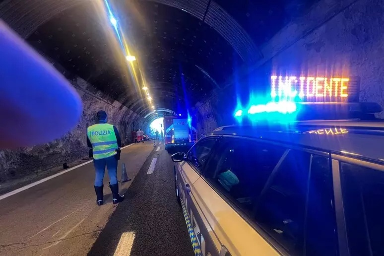 dramma in autostrada