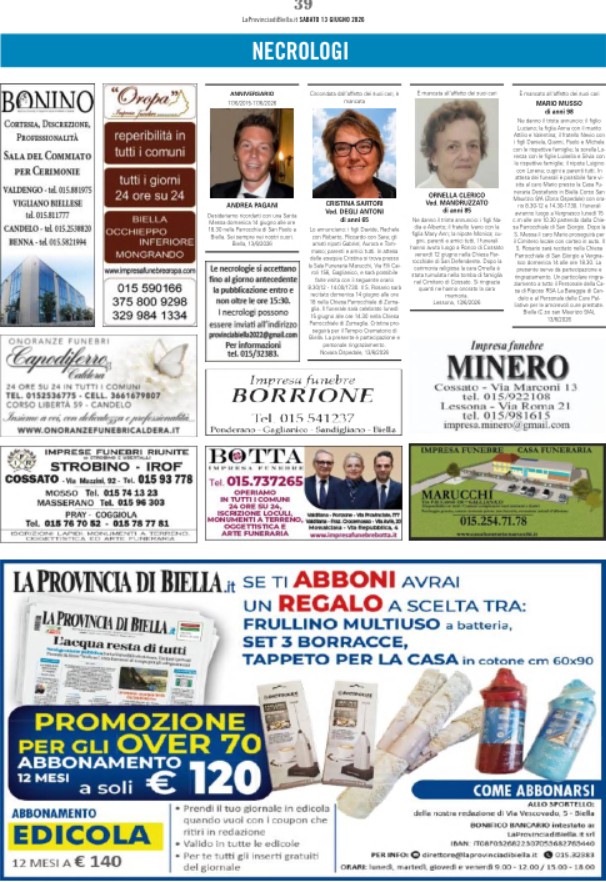 Ricordiamo i nostri cari defunti