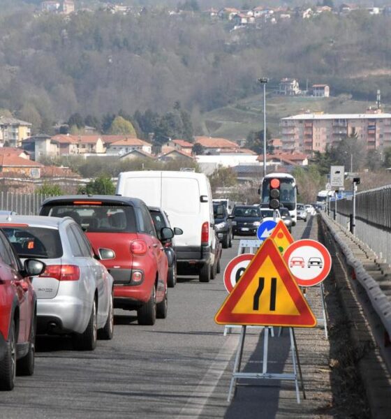 chiude il ponte della tangenziale
