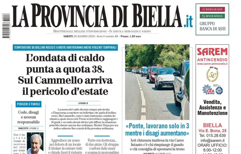 prima pagina