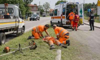 Malore mentre taglia l’erba: muore operaio di 63 anni