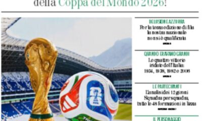 Mondiale 2026, non perdete l’inserto speciale nel giornale di oggi