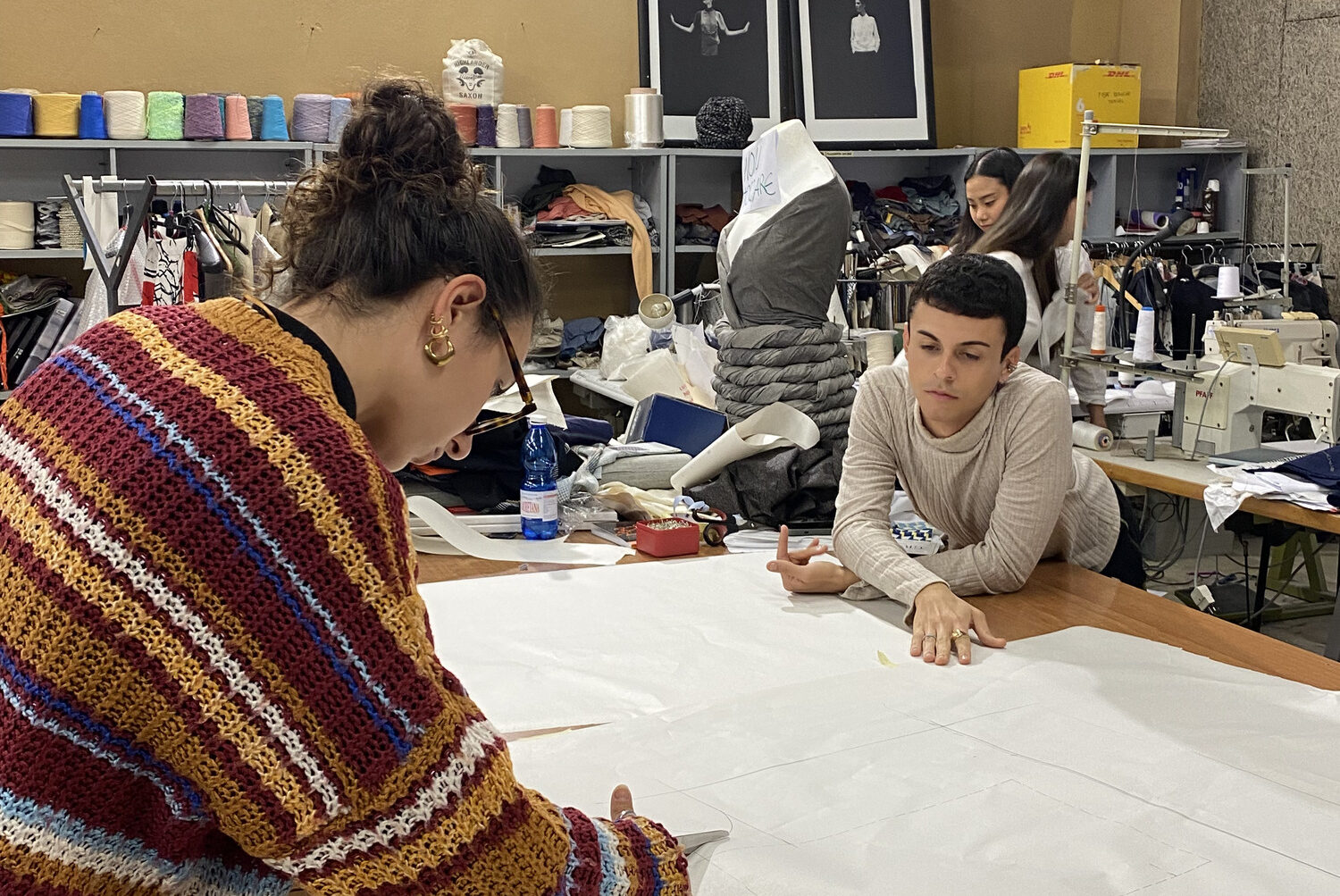 Il laboratorio di moda dell'Accademia