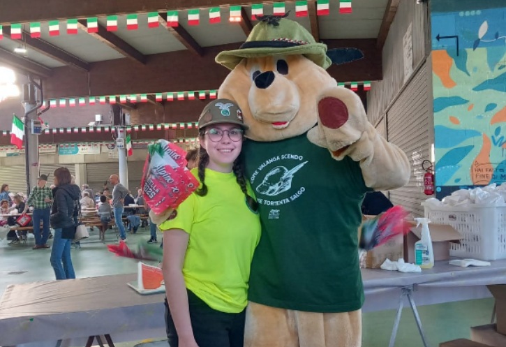 a 17 anni diventa amica degli alpini
