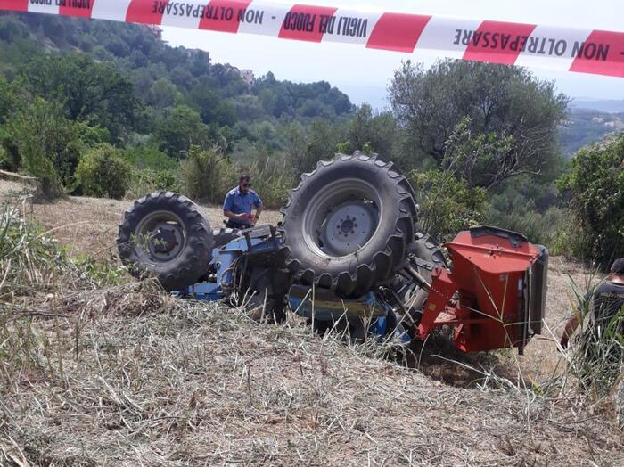 drammatico incidente nei campi