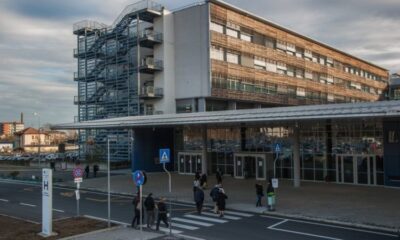 sale sul tetto dell'ospedale