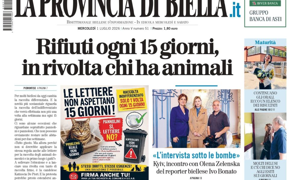 prima pagina