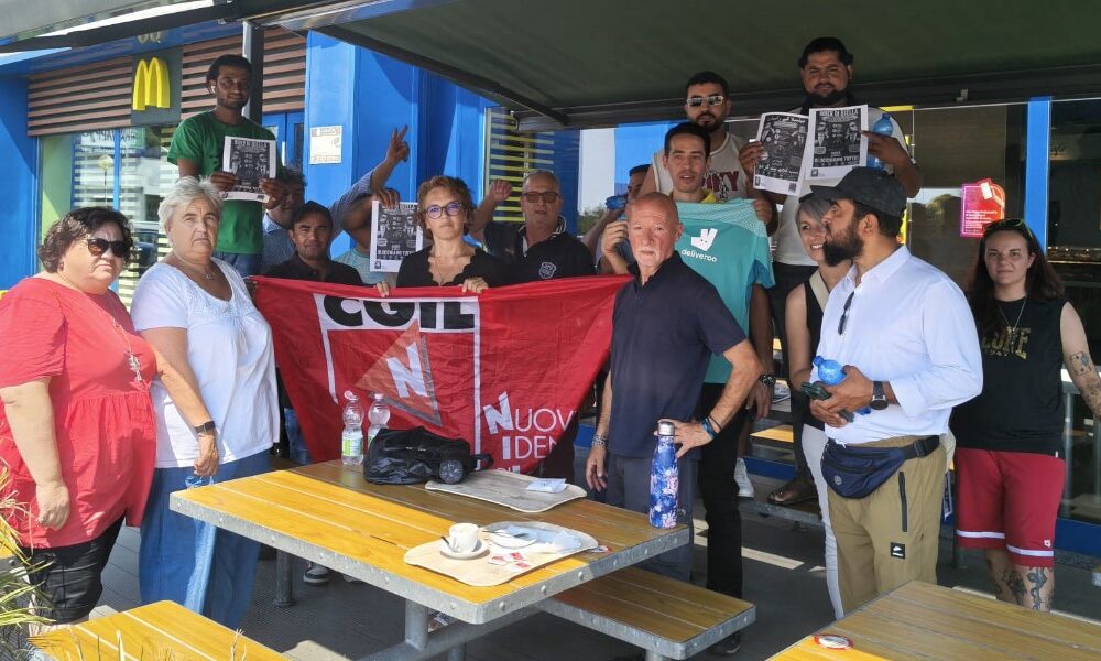 rider protesta