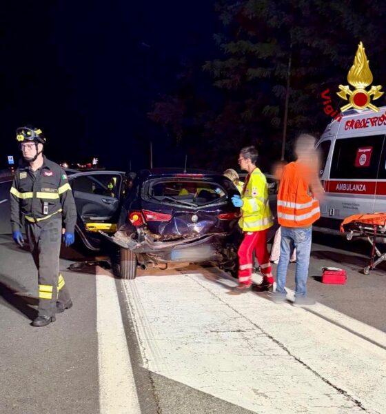 Incidente in Superstrada, quattro feriti - FOTO E VIDEO