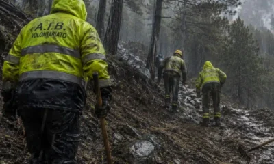 Finalmente è arrivata la pioggia sul Monte Barone