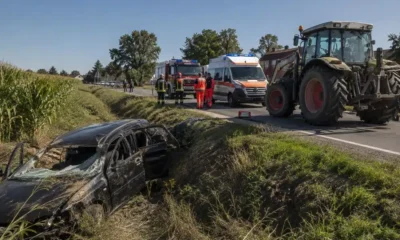 Schianto tra auto e trattore, muore un uomo di 61 anni