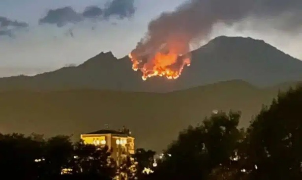fulmine montagna