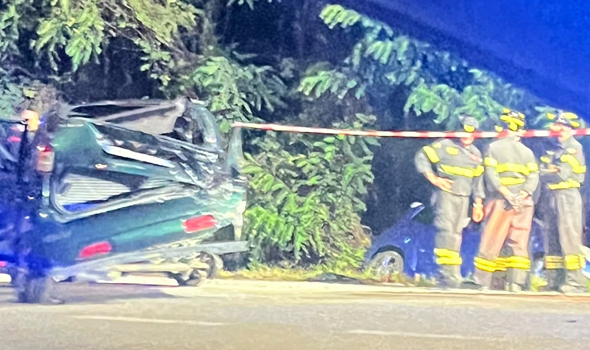 Tremendo schianto nella notte a Salussola