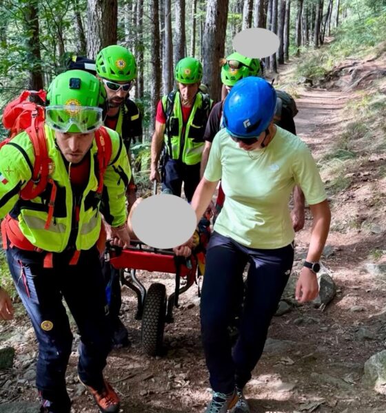 Cadute e incidenti in montagna: ben tre interventi in poche ore
