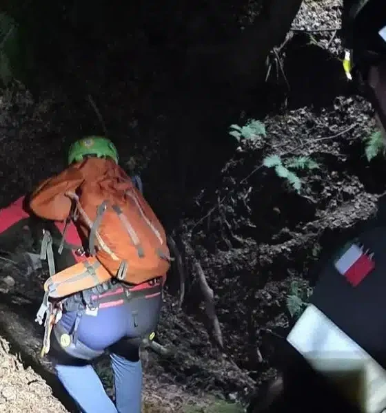 Disperso precipita in un dirupo: trovato vivo di notte dopo quattro ore di ricerche