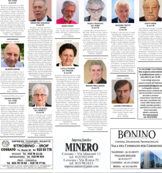 Ricordiamo i nostri cari defunti