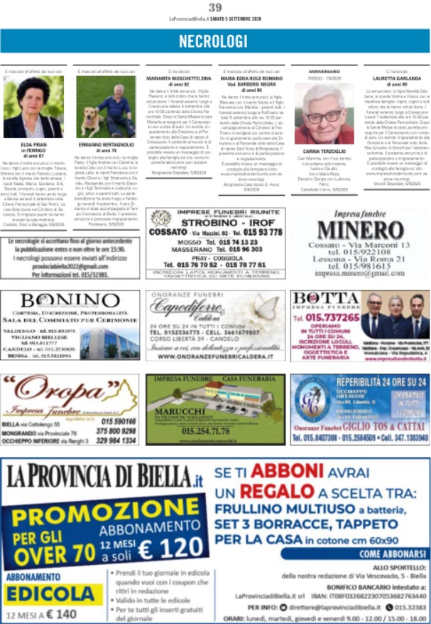 Ricordiamo i nostri cari defunti