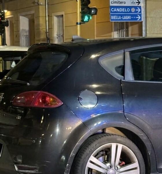 scontro auto